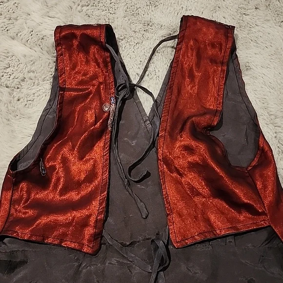 Ruby Red Wrap Top - Picture 5 of 5